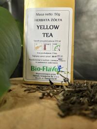 Herbata ŻÓŁTA YELLOW TEA 50g FLAVO