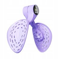 Unisex Thigh Exerciser Maszyna do ćwiczeń nóg Trener ud Siła fioletowa