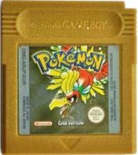 Pokemon Gold - GAME BOY COLOR GBC - SAM CARTRIDGE PAL