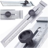 SUWMIARKA TRASERSKA 200mm 0,1mm LISTWA TRASERSKA PRZYMIAR TRASERSKI STALOWY