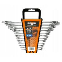 KLUCZE PŁASKO-OCZKOWE 6-22 MM 12 SZTUK CRV