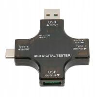 Измеритель мощности USB тестер USB C с цветным
