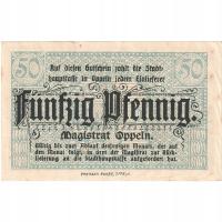Banknot, Niemcy, OPPELN, 50 Pfennig, place, UNC(63