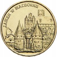 0205 2 zł - Zamek w Malborku - mennicze z woreczka