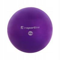 Piłka do jogi inSPORTline Yoga Ball 5 kg FIOLETOWA