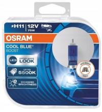 Лампы накаливания ams-OSRAM COOL BLUE Boost H11 75 Вт 2 шт.