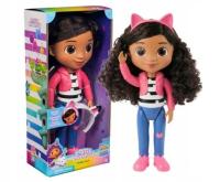 KOCI DOMEK GABI DUŻA FIGURKA LALKA GABBY + OPASKĄ Z KOCIMI USZAMI 30cm