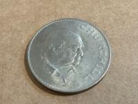 Wielka Brytania 1965 Churchill Moneta Okolicznościowa #4