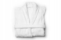 Szlafrok hotelowy frotte biały 100% bawełna