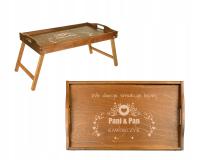 СТОЛИК ДЛЯ ЗАВТРАКА В ПОСТЕЛЬ ПОД НОУТБУК ЛОТОК ГРАВЕР