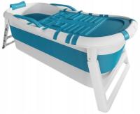 СКЛАДНАЯ ПОРТАТИВНАЯ ВАННА С КРЫШКОЙ ДОМАШНИЙ СПА