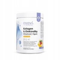 Osavi Kolagen Elektrolity Witalność i Sport ananas mango 390 g Peptydy