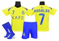RONALDO strój sportowy koszulka spodenki + getry