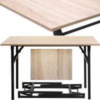 Банкетный стол складной банкетный стол 120X90X1. 8cm дуб сонома