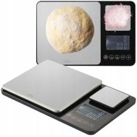 Waga kuchenna Witt Podwójna Waga Kuchenna Witt Pizza Dual Black srebrny/szary 10 kg