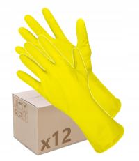 Сильные рабочие перчатки резиновые защитные хозяйственные перчатки флокированные X12