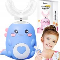 Szczoteczka Soniczna dla Dzieci DO NAUKI MYCIA ZĘBÓW 45 sekund 360°