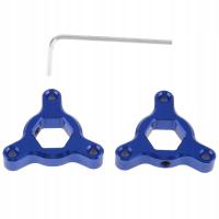 CNC 14mm Aluminum Fork Preload Adjusters Screw For KAWASAKI Blue