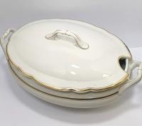 WAZA PORCELANOWA KPM ZE ZŁOCENIAMI