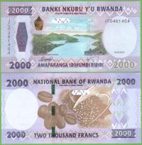 RWANDA 2000 FRANCS 2024 P-W44 UNC NOWOŚĆ