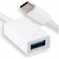 Kabel adapter przejściówka USB do USB-C do smartfona laptopa komputera