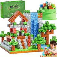 MAGNETYCZNE KLOCKI KONSTRUKCYJNE Z SILNYMI MAGNESAMI DLA DZIECI