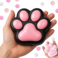 GNIOTEK XL 12CM KOCIA ŁAPKA ŁAPA ANTYSTRESOWA KOTKA SQUISHY MOCHI KOLORY