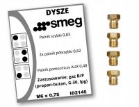 Dysze gazowe Smeg (propan-butan)