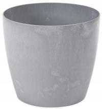 Цветочная оболочка MAGNOLIA диам. 15,5 см серый бетон имитация ламели