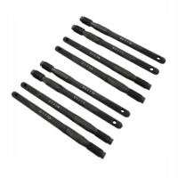 Czarny metryczny 12x 1,5 gwintu, kołek ustalający do montażu wieszaka na koło