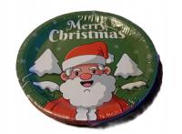 Papierowy talerz talerzyk jednorazowy Boże Narodzenie 25 szt. 22,5 cm