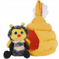 PLUSZOWA PSZCZOŁA Z DOMKIEM ULEM PRZYTULANKA MASKOTKA PSZCZÓŁKA