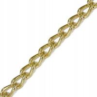 Łańcuszek 12mm złoty