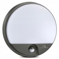 Lampa LED 15W mocna 1100lm czujnik ruchu na podczerwień PIR zewnętrzna IP54