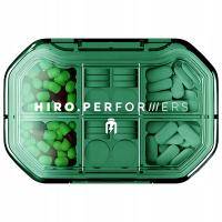 Hiro.Lab PILLBOX Performers Pojemnik na Tabletki Kapsułki Suplementy Leki