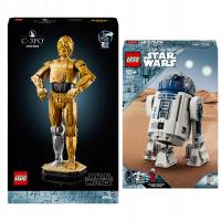 ZESTAW LEGO Star Wars 75398 C-3PO 75379 R2-D2