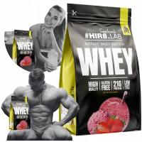 Białko koncentrat serwatkowe WPC 750 g Instant Whey Protein truskawka hiro