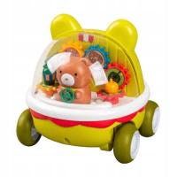 Заводной игрушечный автомобиль для детей Teddy Bear-Green
