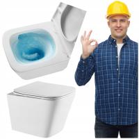 WC Bowl висячая торнадо вихревая смывная доска с медленным падением DUROPLAST