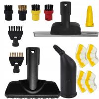 14SZT ZESTAW Akcesoriów DO PAROWNIC KARCHER SC1-SC5 szczotki Premia