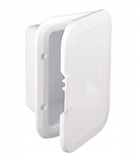 POJEMNIK NA PRYSZNIC Z DRZWICZKAMI 200X165 BIAŁY