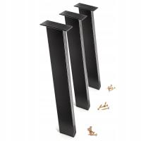 Nogi do stolika kawowego metalowe ławy biurka loft industrial 3szt noga 42c