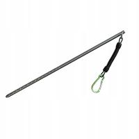 Przenośny aluminiowy wskaźnik nurkowy w kolorze szarym