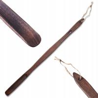 Деревянный рожок для обуви длинный большой 72 см