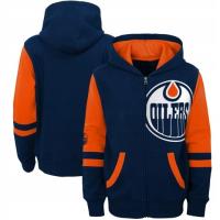 Bluza NHL - Edmonton Oilers full-zip JUNIOR M