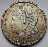 1163. USA, 1 dolar 1921