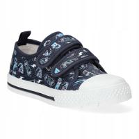 TRAMPKI TENISÓWKI DZIECIĘCE AMERICAN CLUB TEN163 WKŁADKA SKÓRZANA RZEP N