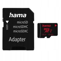 HAMA microSDXC 128GB UHS Speed C3 UHS-I 100MB/s + Adapter/Photo