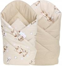 ДЕТСКИЙ РОЖОК BECIK ОБЕРТЫВАНИЕ ДВУСТОРОННИЙ ХЛОПОК BABYMAM