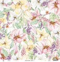 Papier P13 30x30cm - The Four Seasons - Spring 01